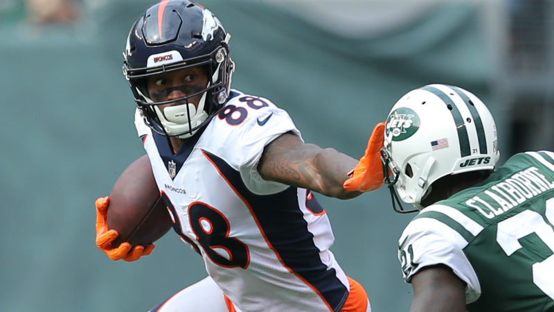 Denver Broncos wide receiver Demaryius Thomas