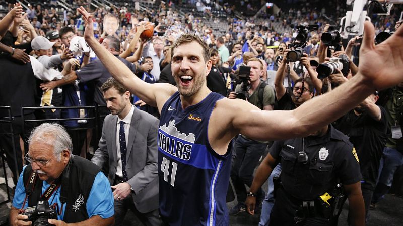 Dallas Mavericks' Dirk Nowitzki