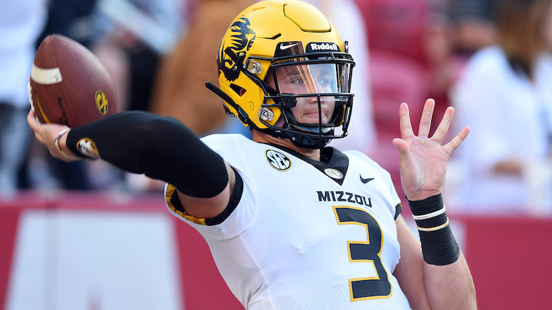 Missouri quarterback Drew Lock