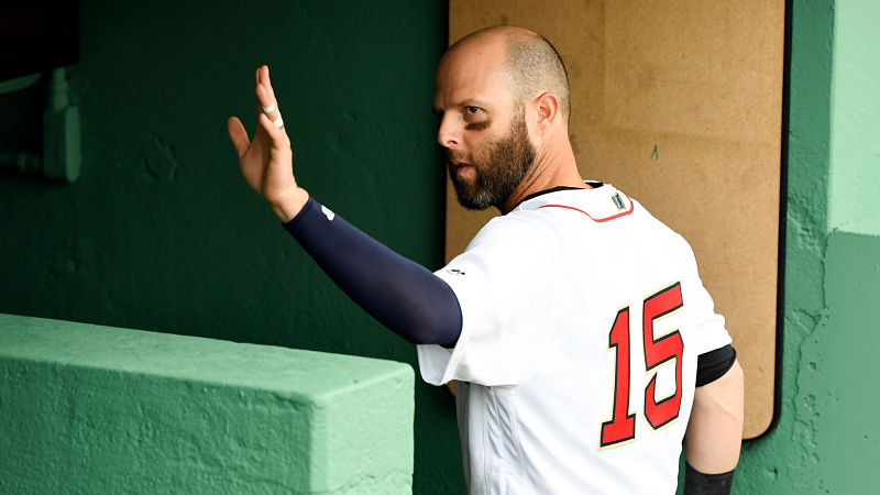 Boston Red Sox second baseman Dustin Pedroia