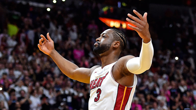 Miami Heat guard Dwyane Wade