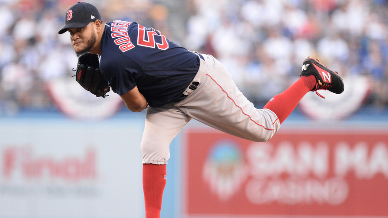 Boston Red Sox Pitcher Eduardo Rodriguez