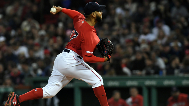 Red Sox pitcher Eduardo Rodriguez