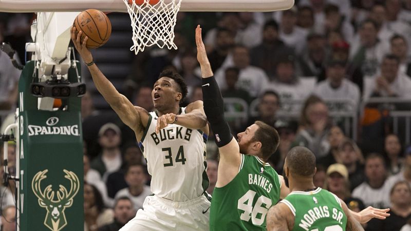 Milwaukee Bucks forward Giannis Antetokounmpo