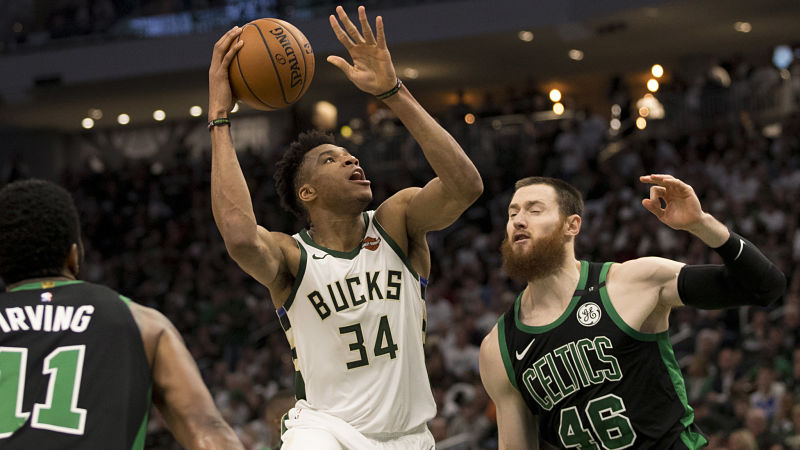 Milwaukee Bucks forward Giannis Antetokounmpo