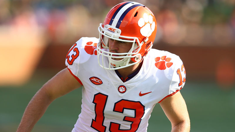 Clemson wide receiver Hunter Renfrow
