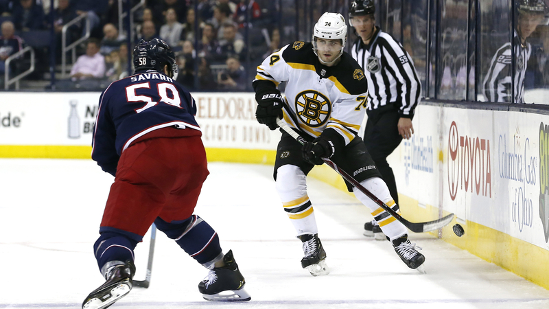 Boston Bruins Winger Jake DeBrusk