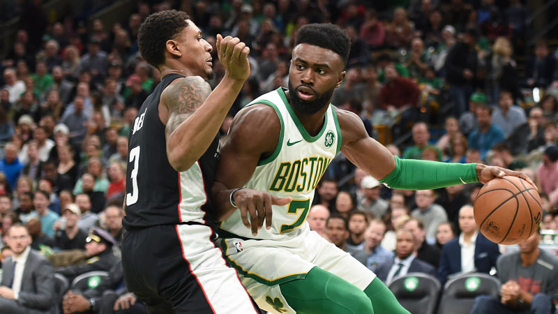 Boston Celtics guard Jaylen Brown