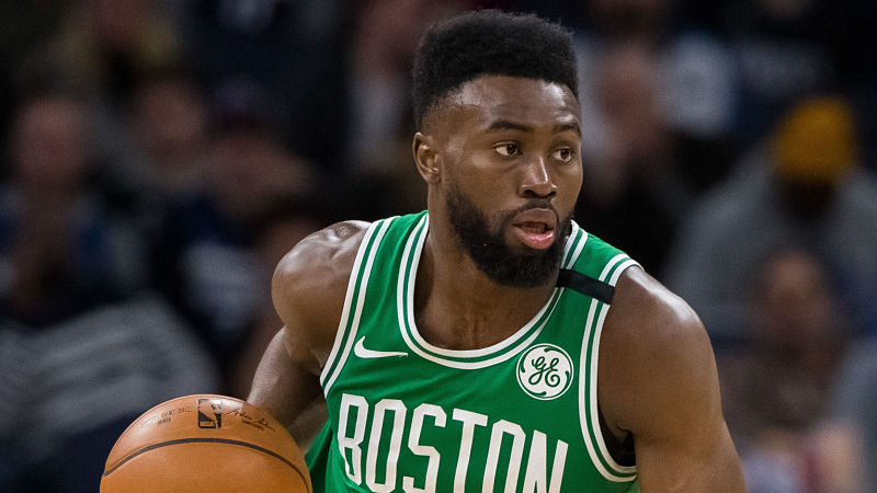 Boston Celtics guard Jaylen Brown