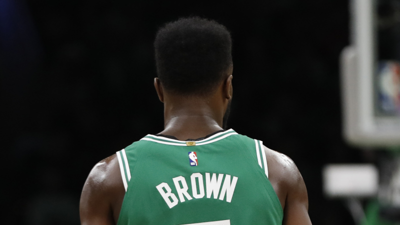 Boston Celtics guard/forward Jaylen Brown
