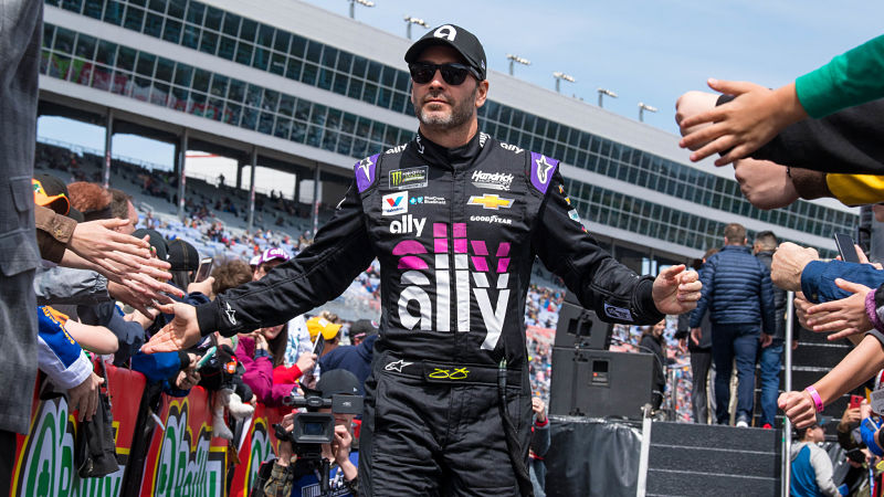 NASCAR driver Jimmie Johnson
