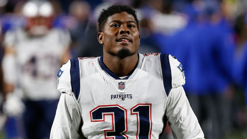 Patriots cornerback Jonathan Jones