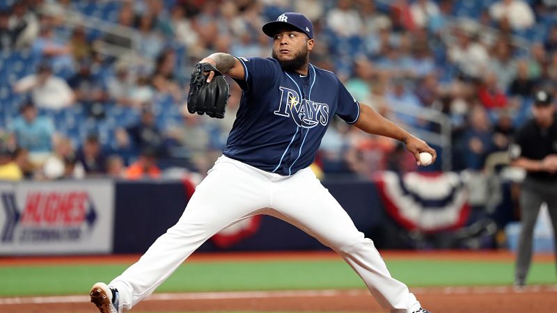 Tampa Bay Rays pitcher Jose Alvarado