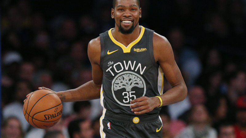 Golden State Warriors forward Kevin Durant