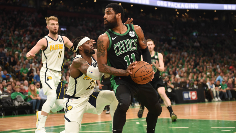 Celtics guard Kyrie Irving