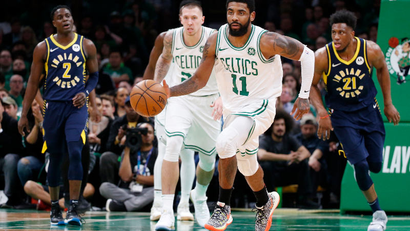 Boston Celtics guard Kyrie Irving (11)