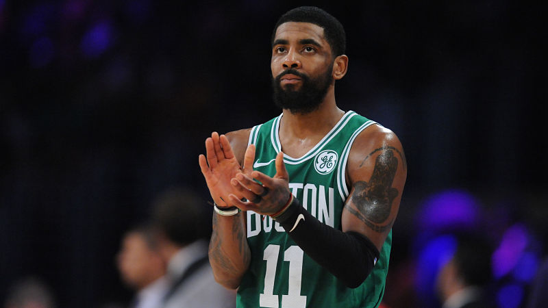 Boston Celtics guard Kyrie Irving