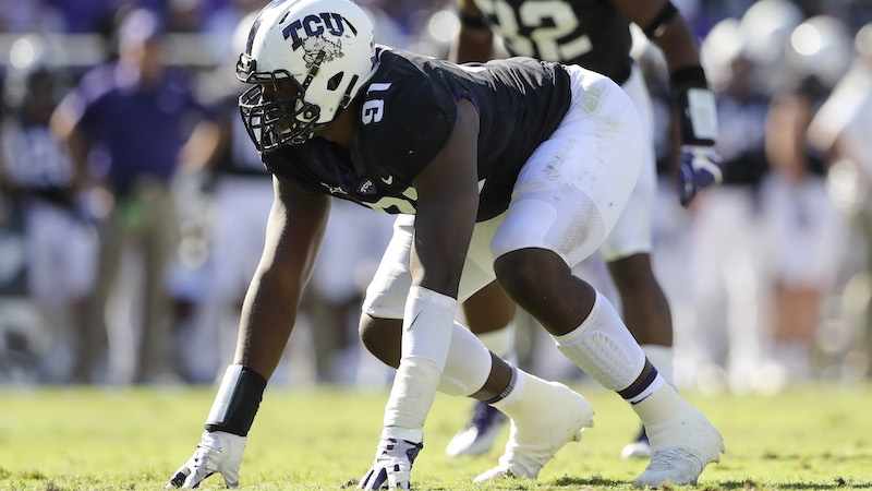 TCU defensive tackle L.J. Collier