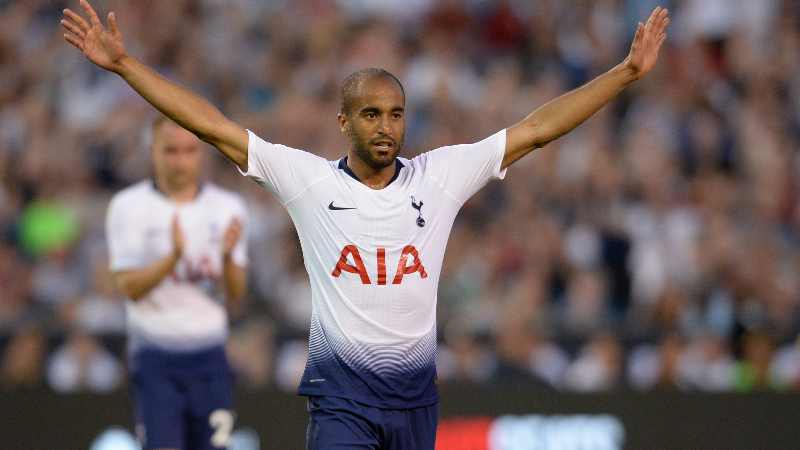 Tottenham Hotspur midfielder Lucas Moura (27)