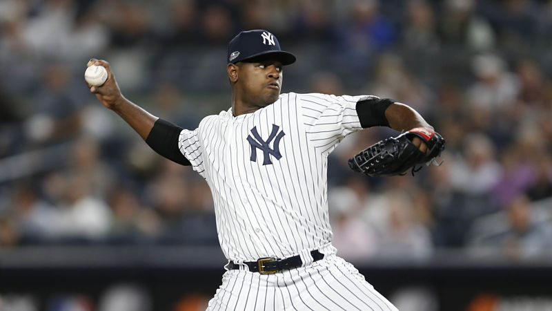 New York Yankees pitcher Luis Severino