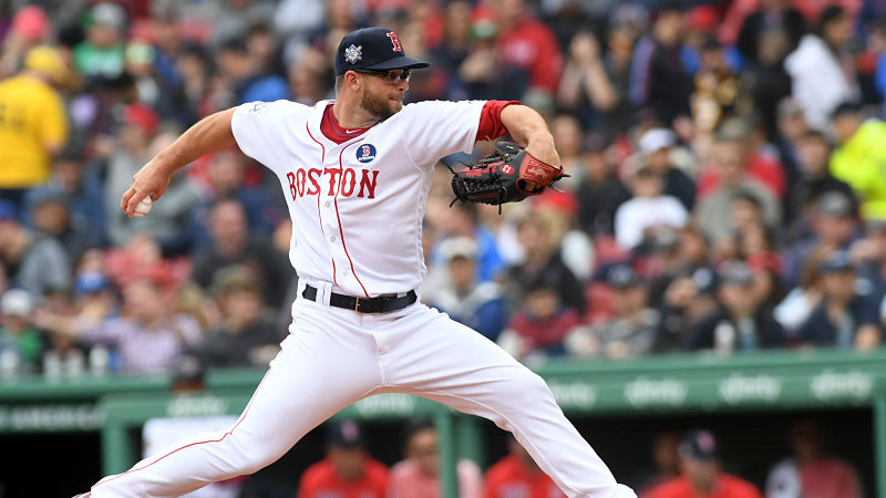 Boston Red Sox pitcher Marcus Walden