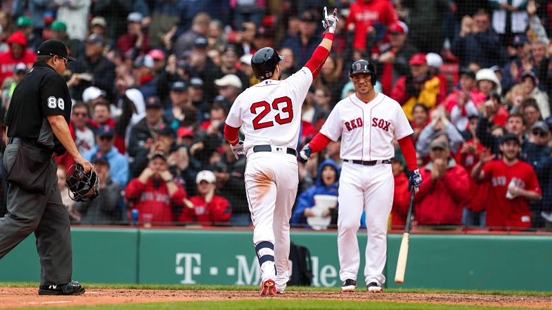 Boston Red Sox infielder Michael Chavis