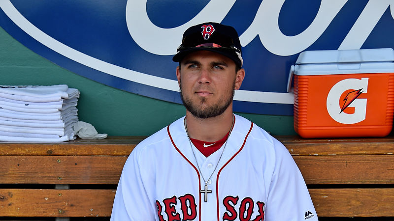 Boston Red Sox infielder Michael Chavis