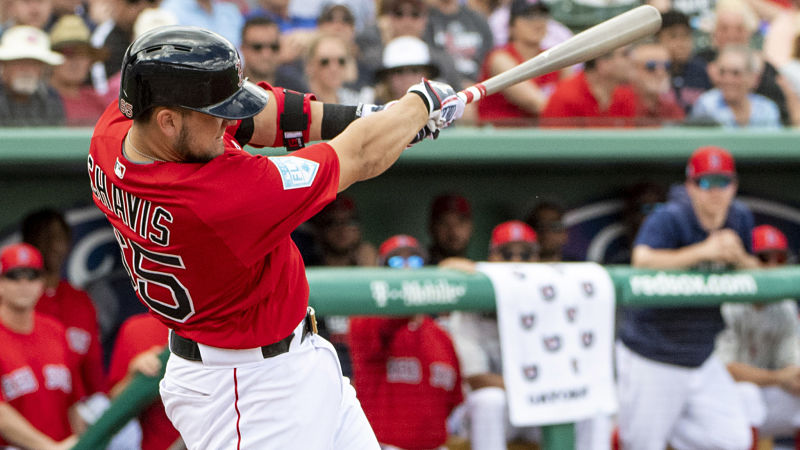 Boston Red Sox infielder Michael Chavis