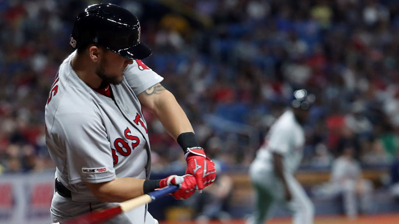 Boston Red Sox infielder Michael Chavis