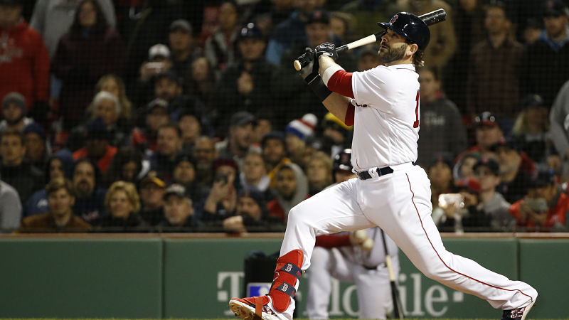Boston Red Sox first baseman Mitch Moreland