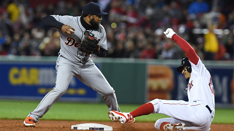 Boston Red Sox outfielder Mookie Betts