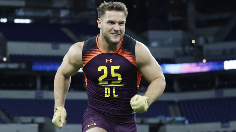 Ohio State defensive end Nick Bosa