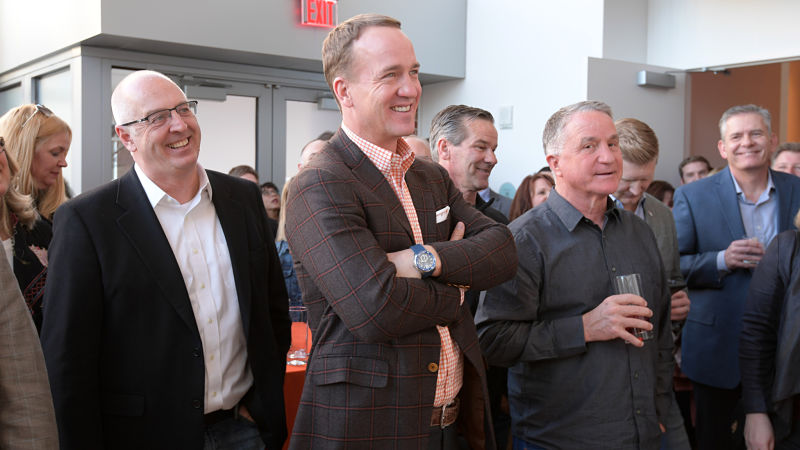 Former NFL quarterback Peyton Manning