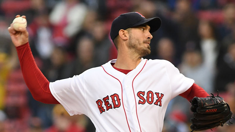 Boston Red Sox pitcher Rick Porcello