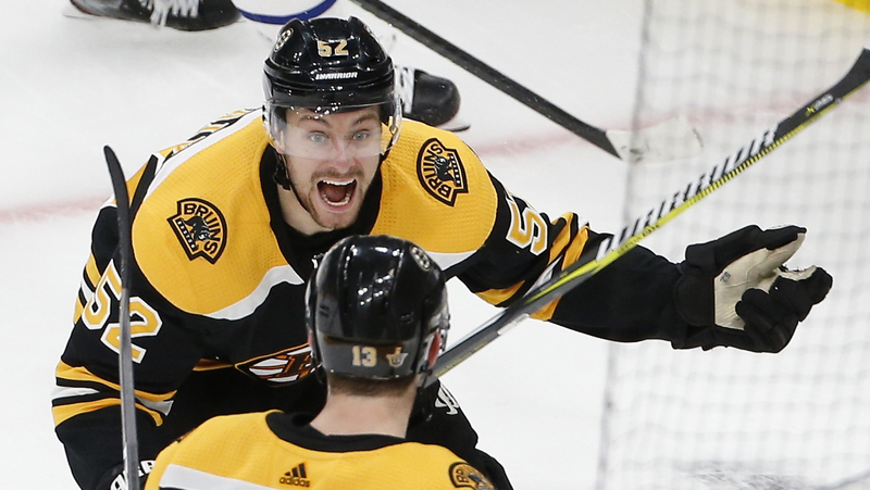 Boston Bruins Center Sean Kuraly