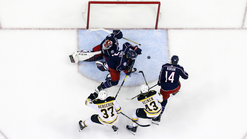 Blue Jackets goalie Sergei Bobrovsky