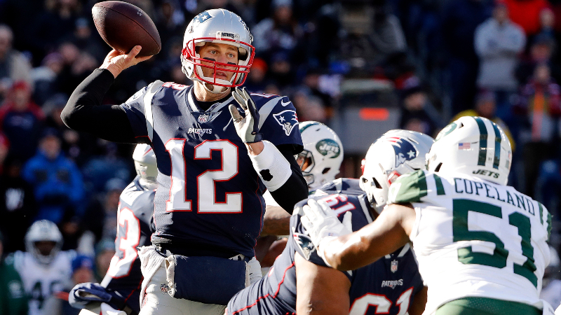 New England Patriots quarterback Tom Brady