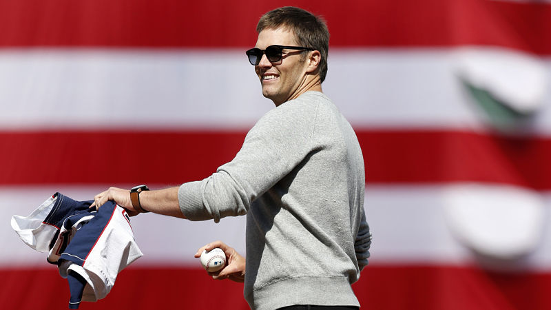 New England Patriots quarterback Tom Brady