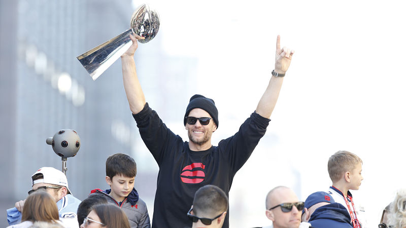 New England Patriots quarterback Tom Brady