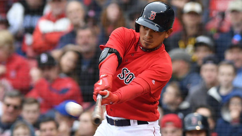 Boston Red Sox infielder Tzu-Wei Lin