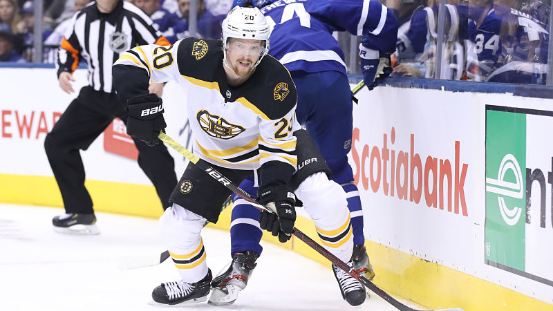 Boston Bruins forward Joakim Nordstrom