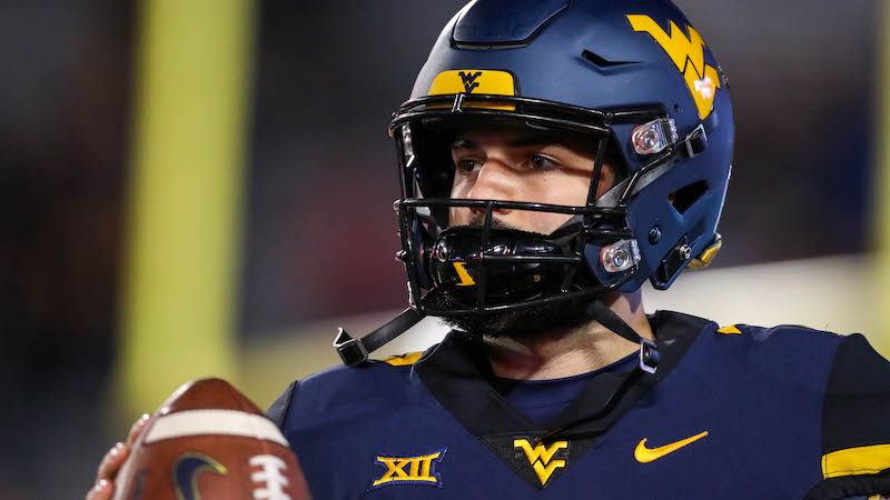 West Virginia quarterback Will Grier