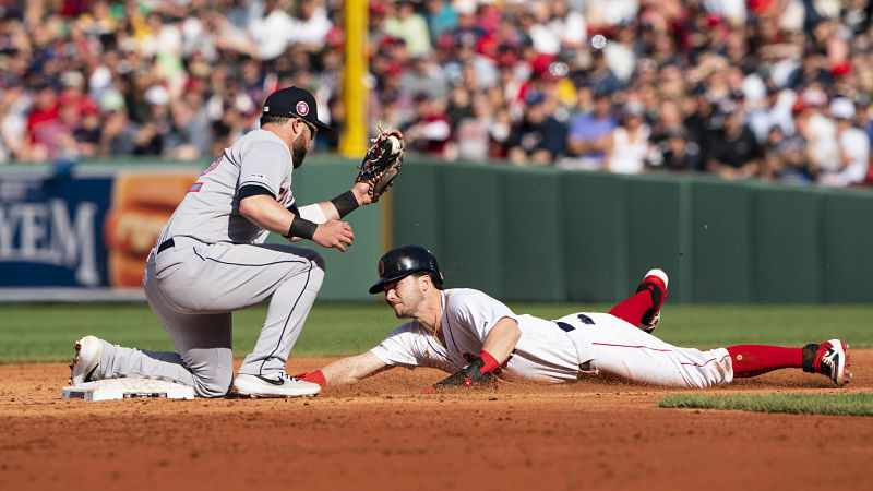 Boston Red Sox left fielder Andrew Benintendi