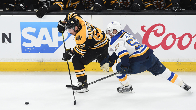 Bruins winger Brad Marchand