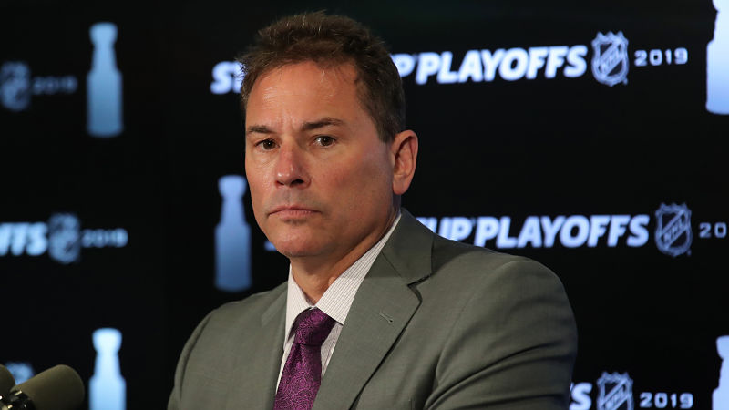 Boston Bruins head coach Bruce Cassidy