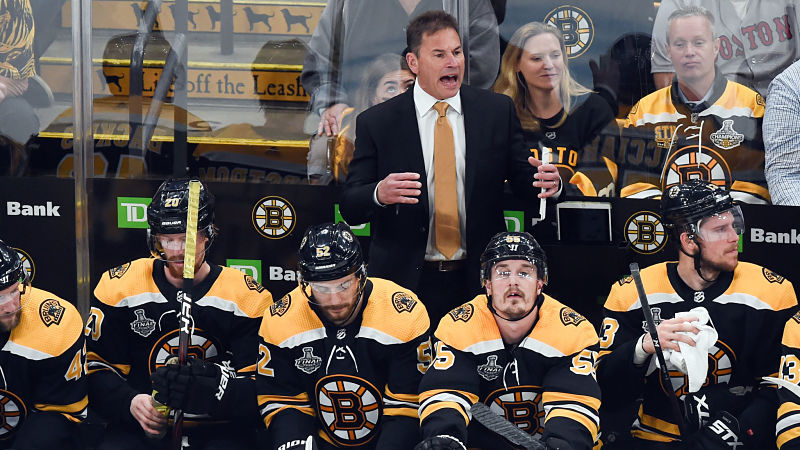 Boston Bruisn coach Bruce Cassidy