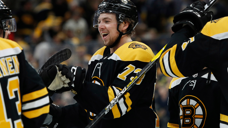 Boston Bruins defenseman Charlie McAvoy