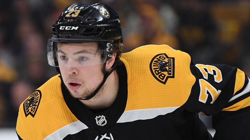 Boston Bruins defenseman Charlie McAvoy