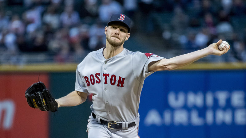 Boston Red Sox pitcher Chris Sale