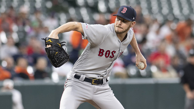 Boston Red Sox pitcher Chris Sale